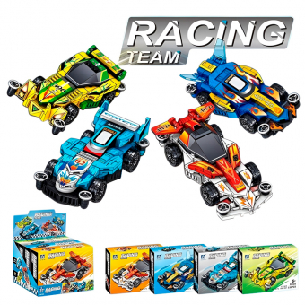 Купить Конструктор "Racing team" 102-113 деталей оптом